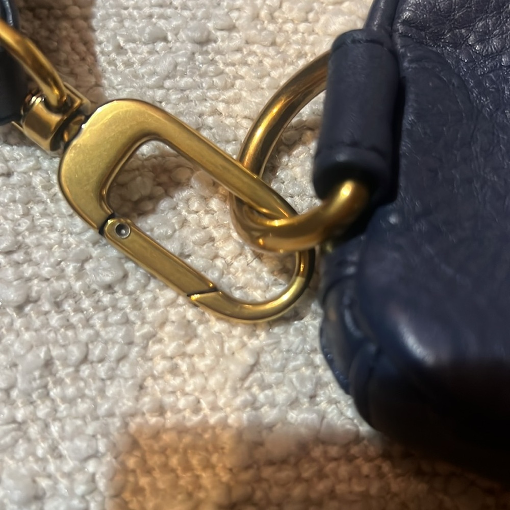 Navy Hobo Fern Leather Belt Bag - Picture 15 of 15
